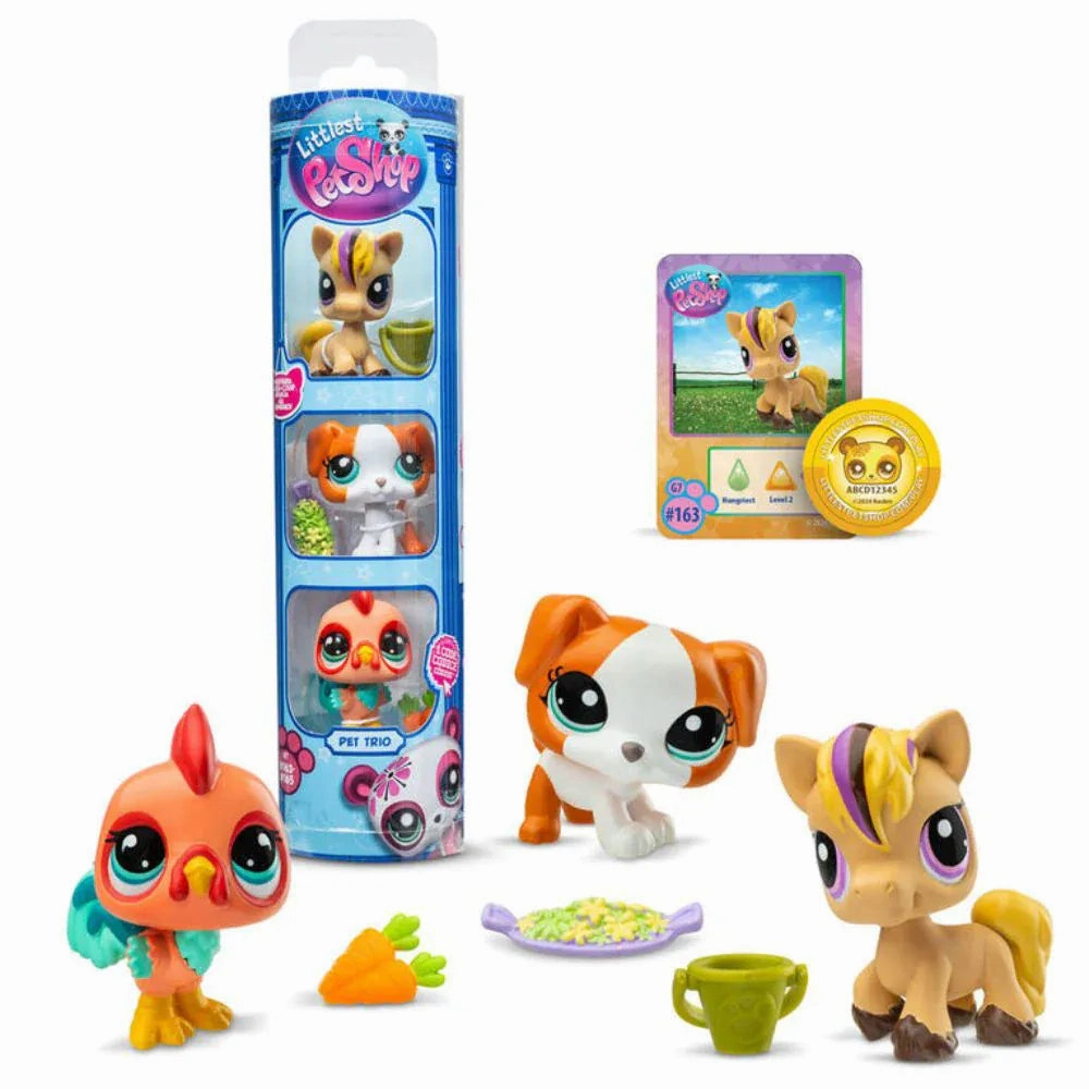 Littlest Pet Shop Pet Trio Collector Tube Series 3 - Assorted Award Trophy