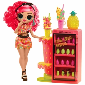 Chase Variant LOL Surprise! O.M.G. Sweet Nails Pinky Pops Fruit Shop Set