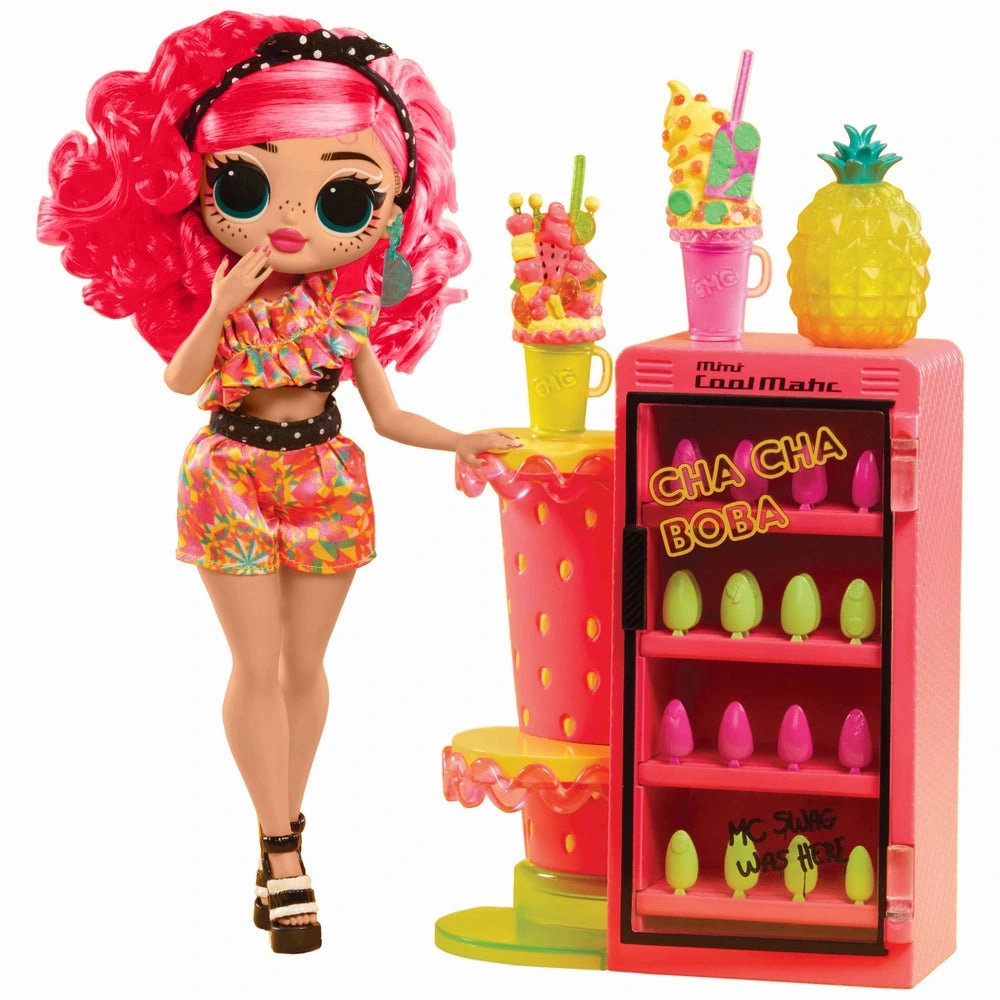 Chase Variant LOL Surprise! O.M.G. Sweet Nails Pinky Pops Fruit Shop Set