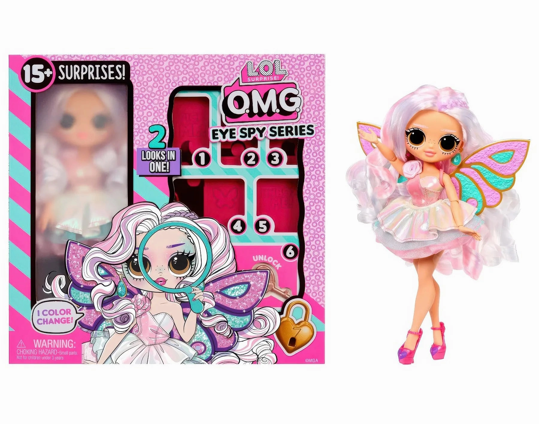 Military Figure LOL Surprise OMG Eye Spy Fairy