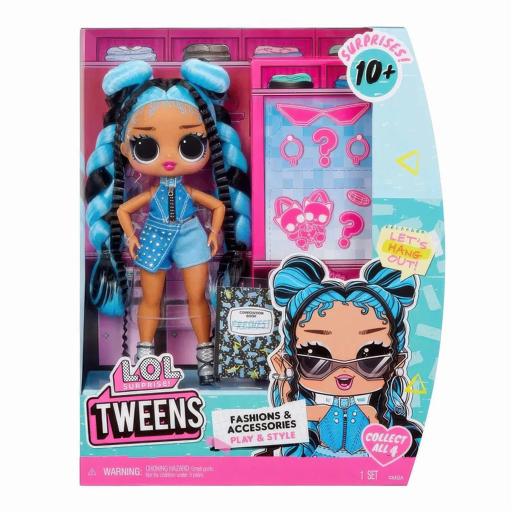 Historic Figure Sports Star LOL Surprise Tweens Core Doll Freshest