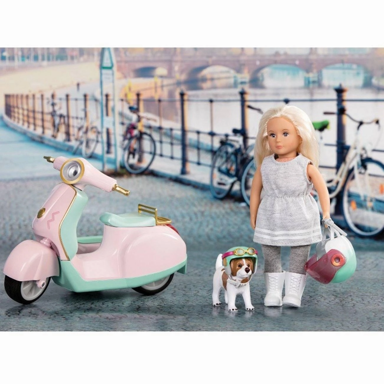 LORI Let's Go For A Spin Scooter Playset Generational Gift Global Phenomenon