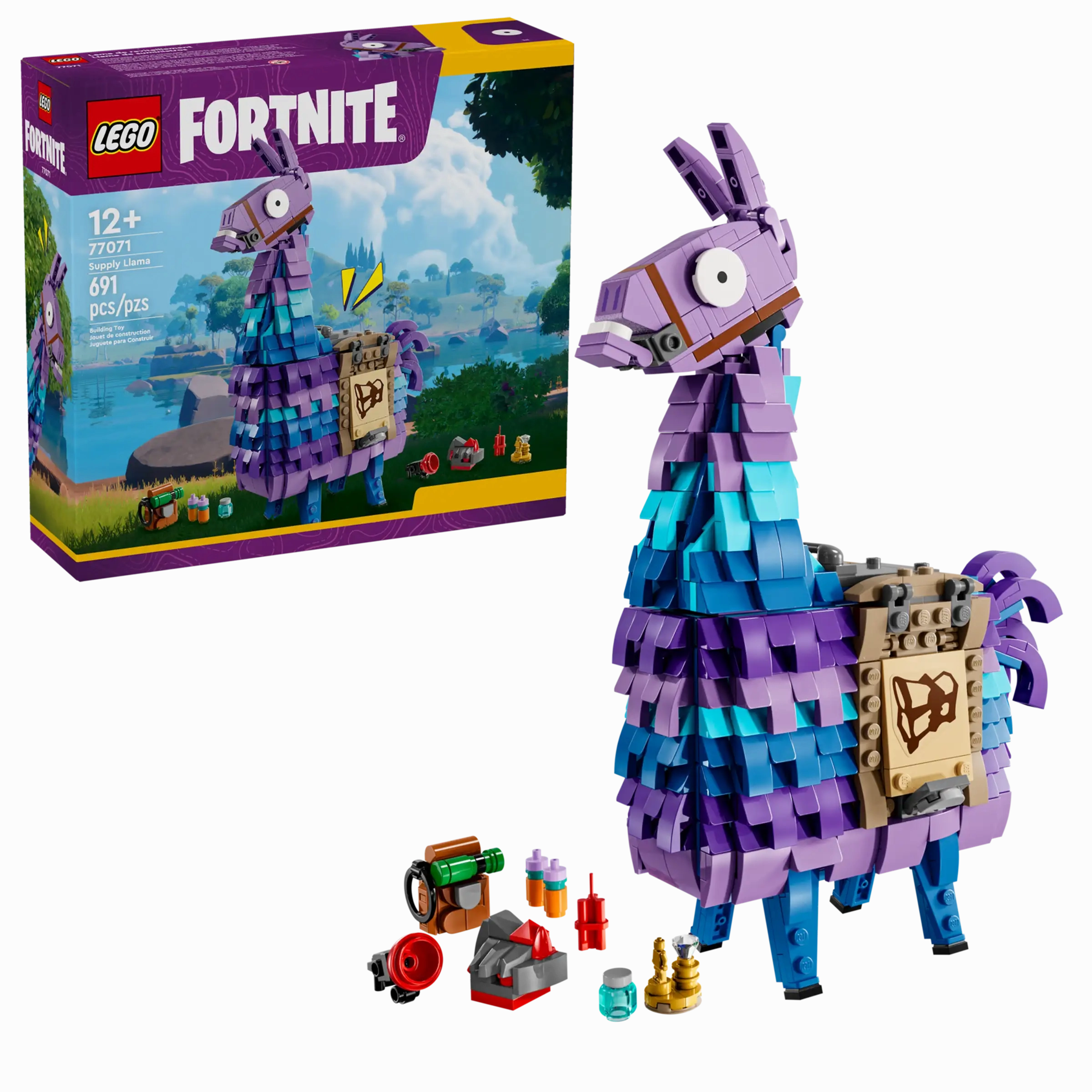 LEGO FORTNIGHT 77071 Supply Llama promotional item