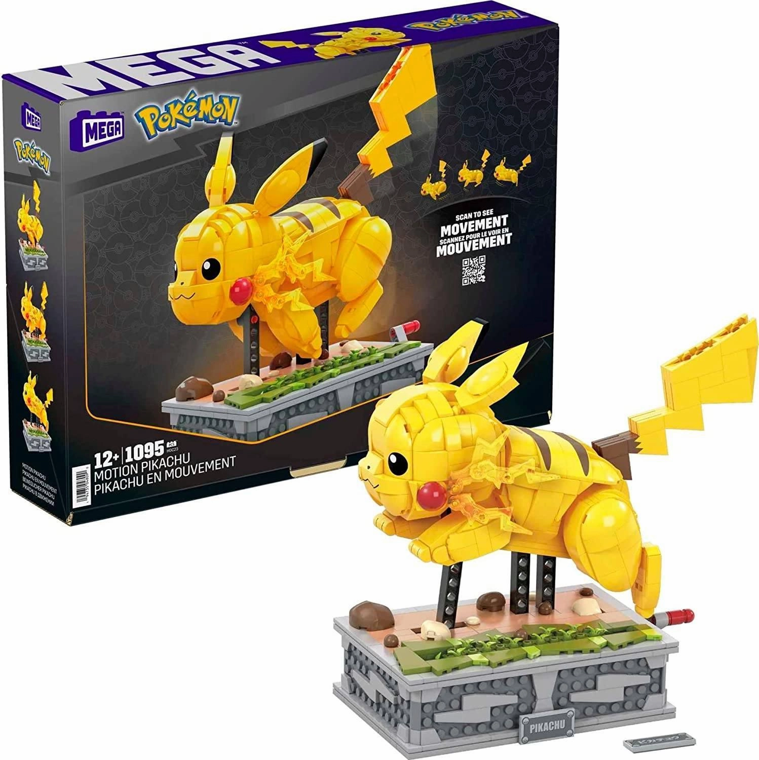 Craft Project MEGA Pok??mon Motion Pikachu Building Set