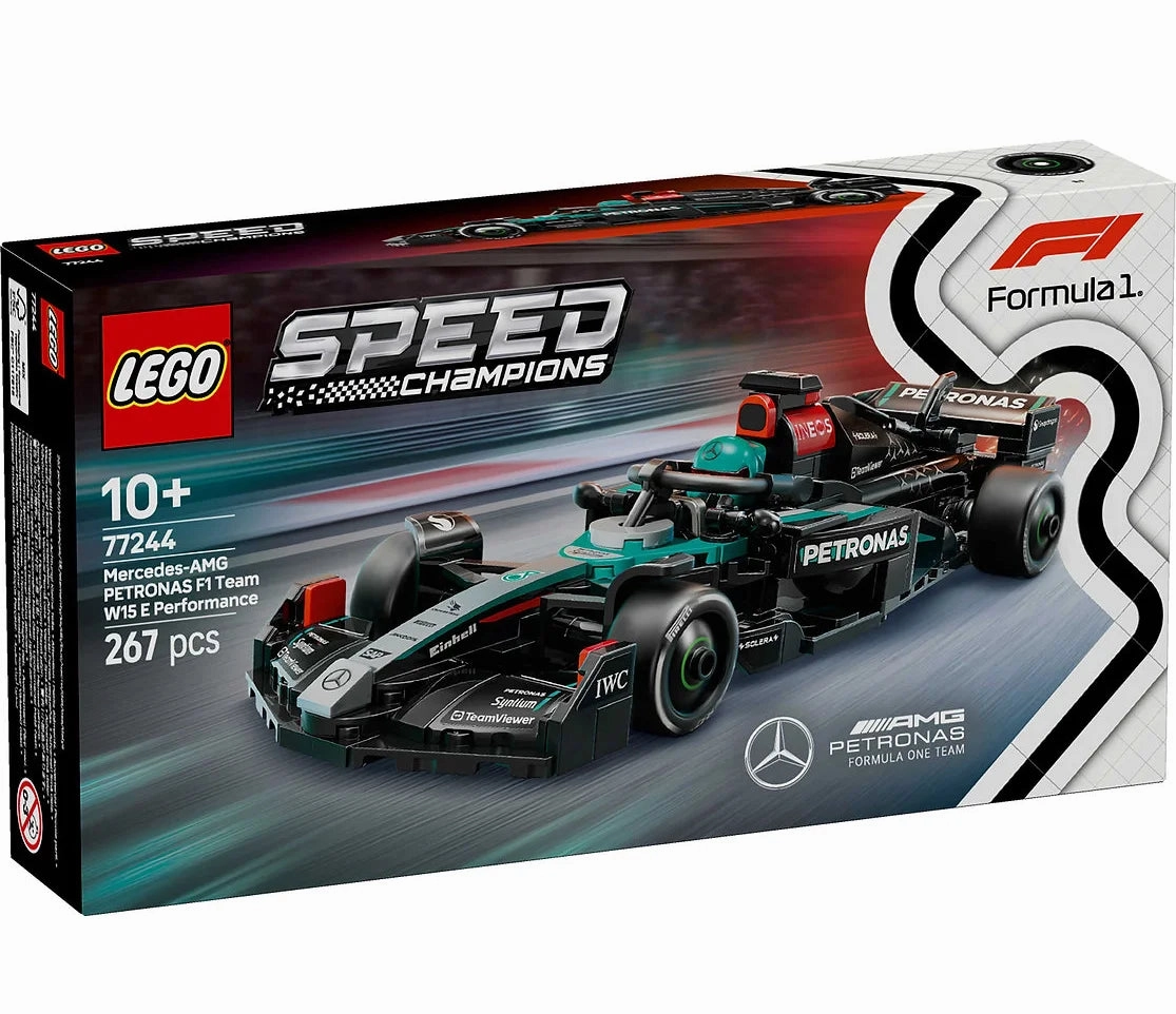 LEGO SPEED CHAMPIONS 77244 Mercedes-AMG F1 W15 Race Car Alternate Costume Maximalist Art