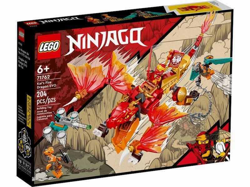 LEGO NINJAGO 71762 Kai??s Fire Dragon EVO Branded Product
