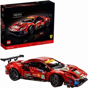 Award Winner Roman Figure LEGO TECHNIC 42125 Ferrari 488 GTE ??AF Corse #51??