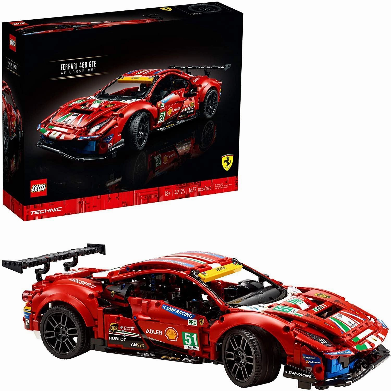 Fathers Day Fantasy Replica LEGO TECHNIC 42125 Ferrari 488 GTE ??AF Corse #51??