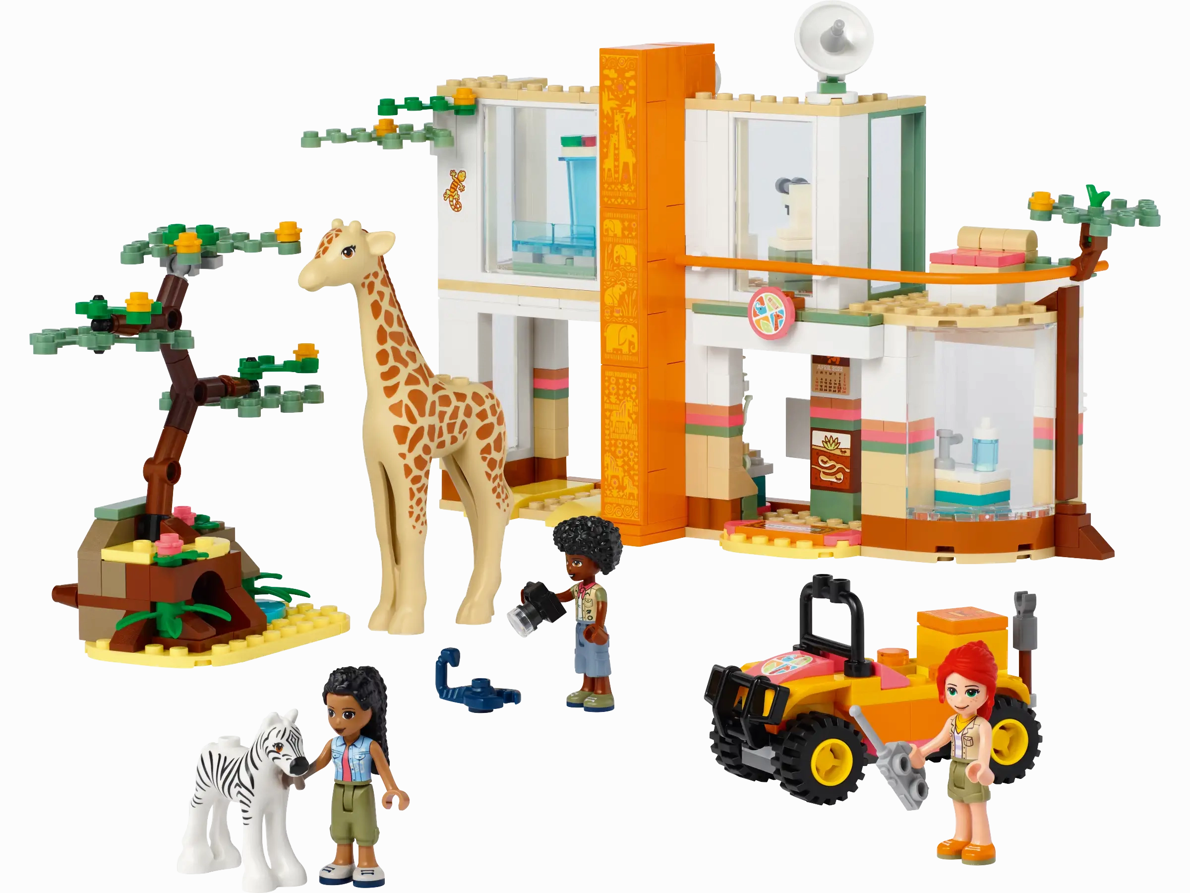 LEGO FRIENDS 41717 Mia's Wildlife Rescue Heroic Statue