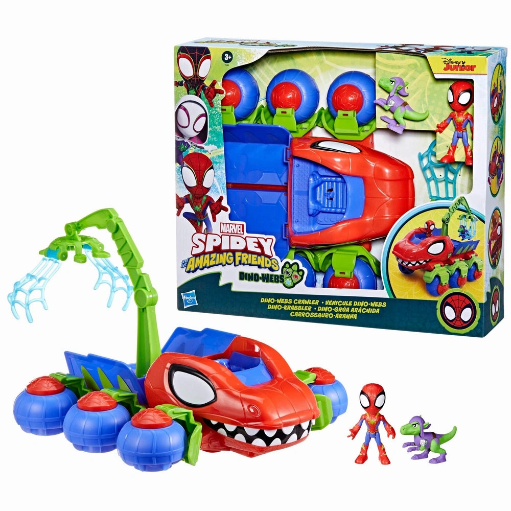 Collection Worker Desert Bloom Marvel Spidey and His Amazing Friends Dino-Webs Crawler