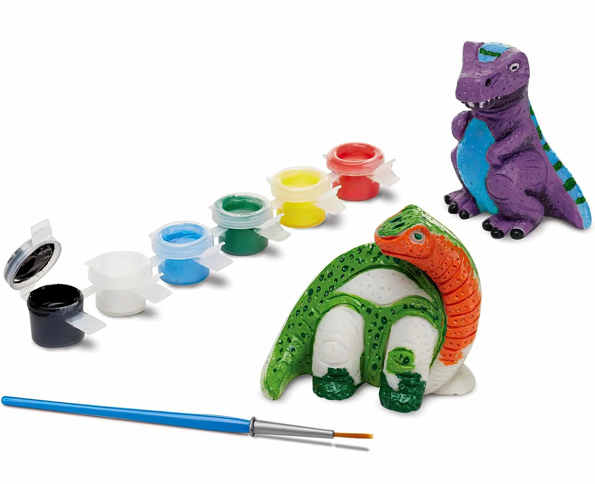 Melissa & Doug Created by Me! Dinosaur Figurines Craft Kit Landmark Replica