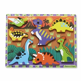 Business gift Cross Culture Melissa & Doug Dinosaurs Chunky Puzzle - 7 Pieces