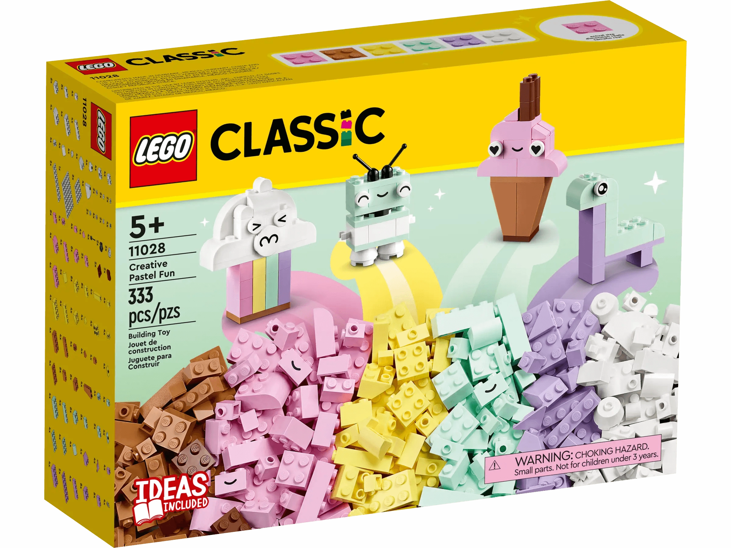 LEGO 11028 CLASSIC Creative Pastel Fun Display Figure Character Statue