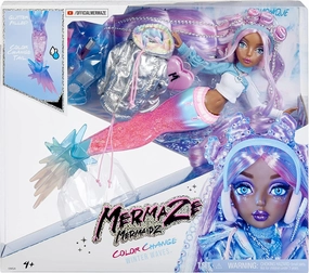 Mermaze Mermaidz Winter Waves Harmonique Mermaid Doll multicultural Legendary Hero