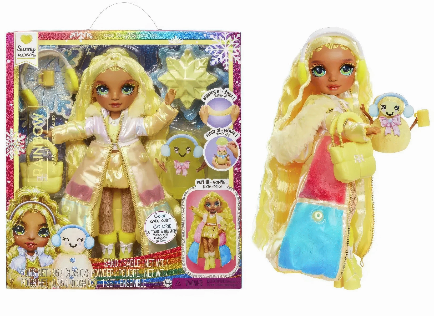 Rainbow High: Winter Wonderland Fashion Doll ?C Sunny Madison Eerie Crafts Ghostly Masks