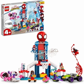 LEGO MARVEL 10784 Marvel Spider-Man Webquarters Hangout YouTube Background Immersive experience