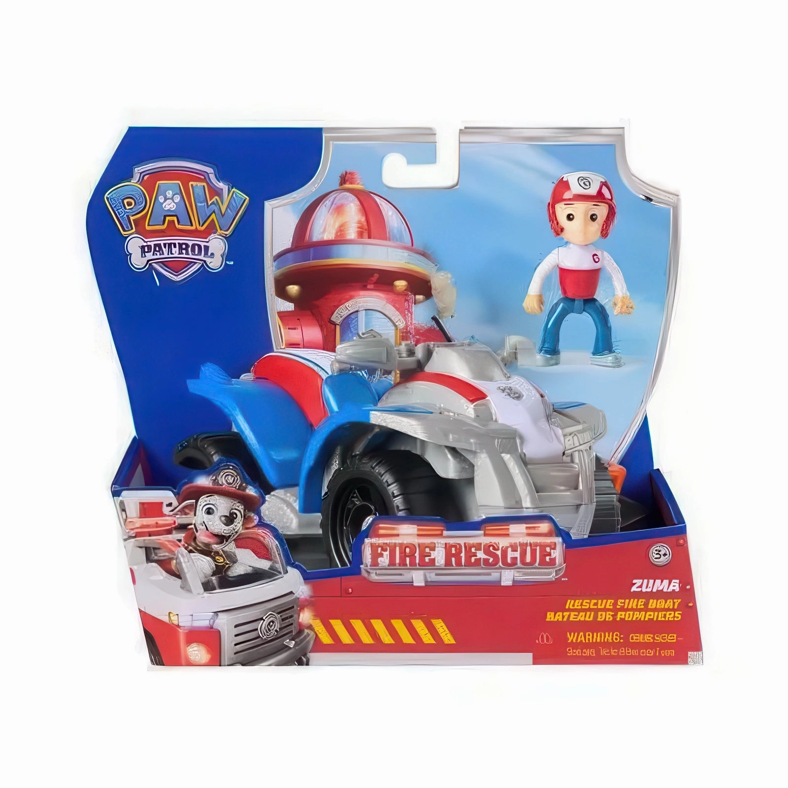 Greek Statue Dynamic Sculpture Paw Patrol Fire Rescue Vehicle Ryder With Rescue Fire Atv