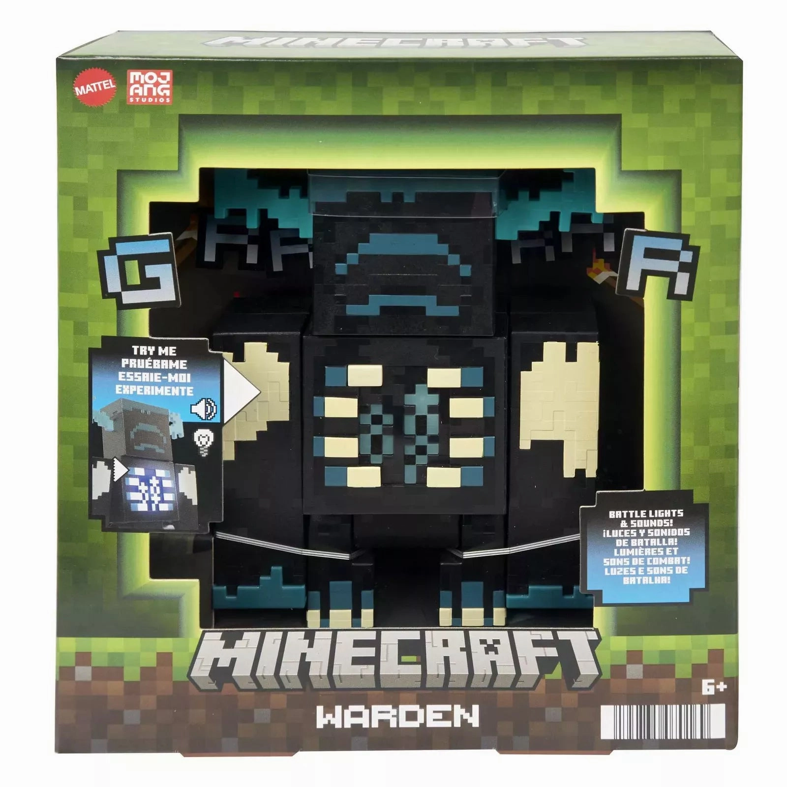 Movie Model Minecraft the Warden Figure