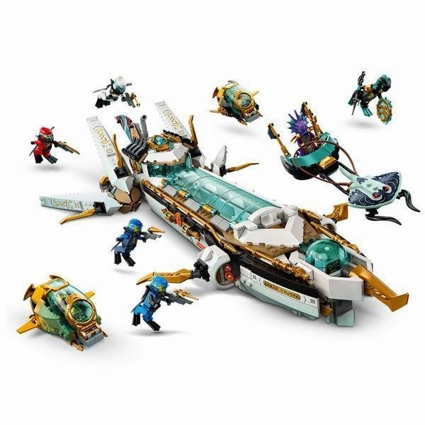Geek Culture LEGO 71756 Hydro Bounty Submarine Toy Building Set