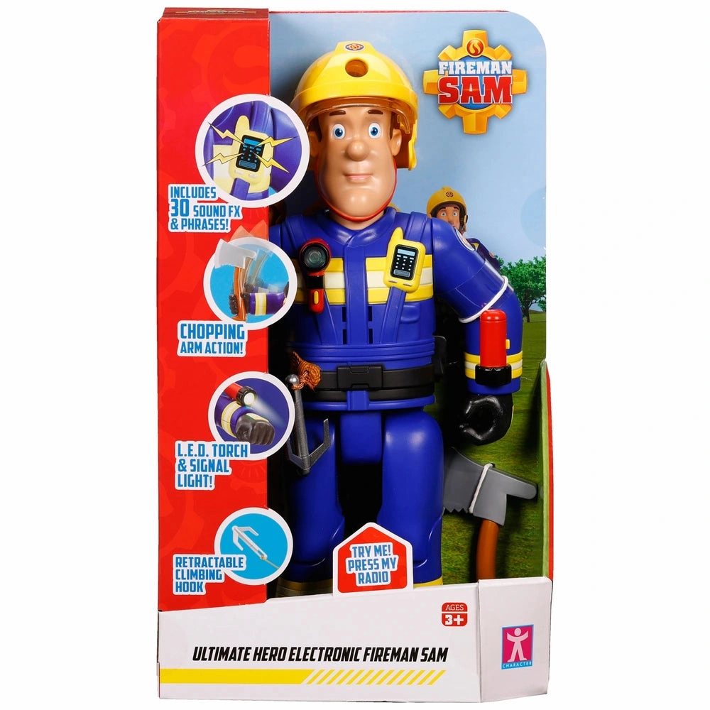 Market Trend Mythology Art Ultimate Hero Electronic Fireman Sam Figure