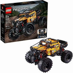 Abstract art Minimalist Design LEGO TECHNIC 42099 Control  4x4 X-Treme Off-Roader Truck