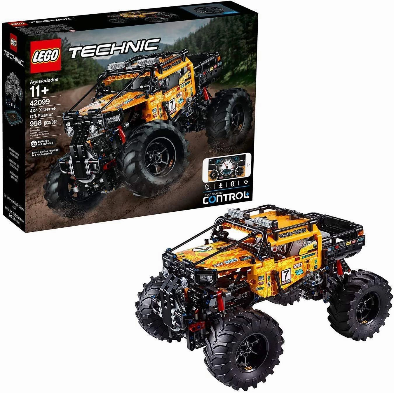 Universal Theme Protective Case LEGO TECHNIC 42099 Control  4x4 X-Treme Off-Roader Truck