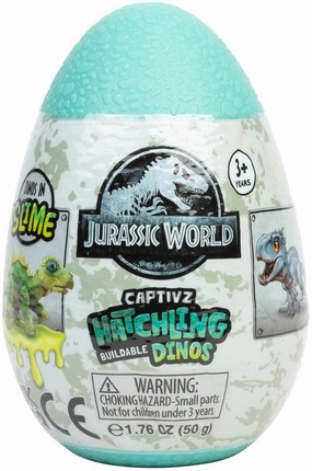 JURASSIC WORLD CAPTIVZ Hatchlings Slime Egg - Assortment Movie Model Mythical Animal