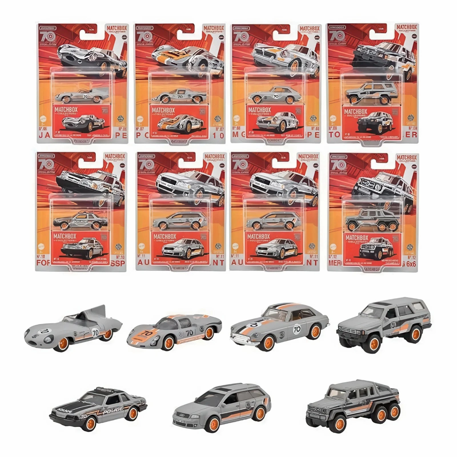 Posable Hero Matchbox Premium Car Collector - Assorted