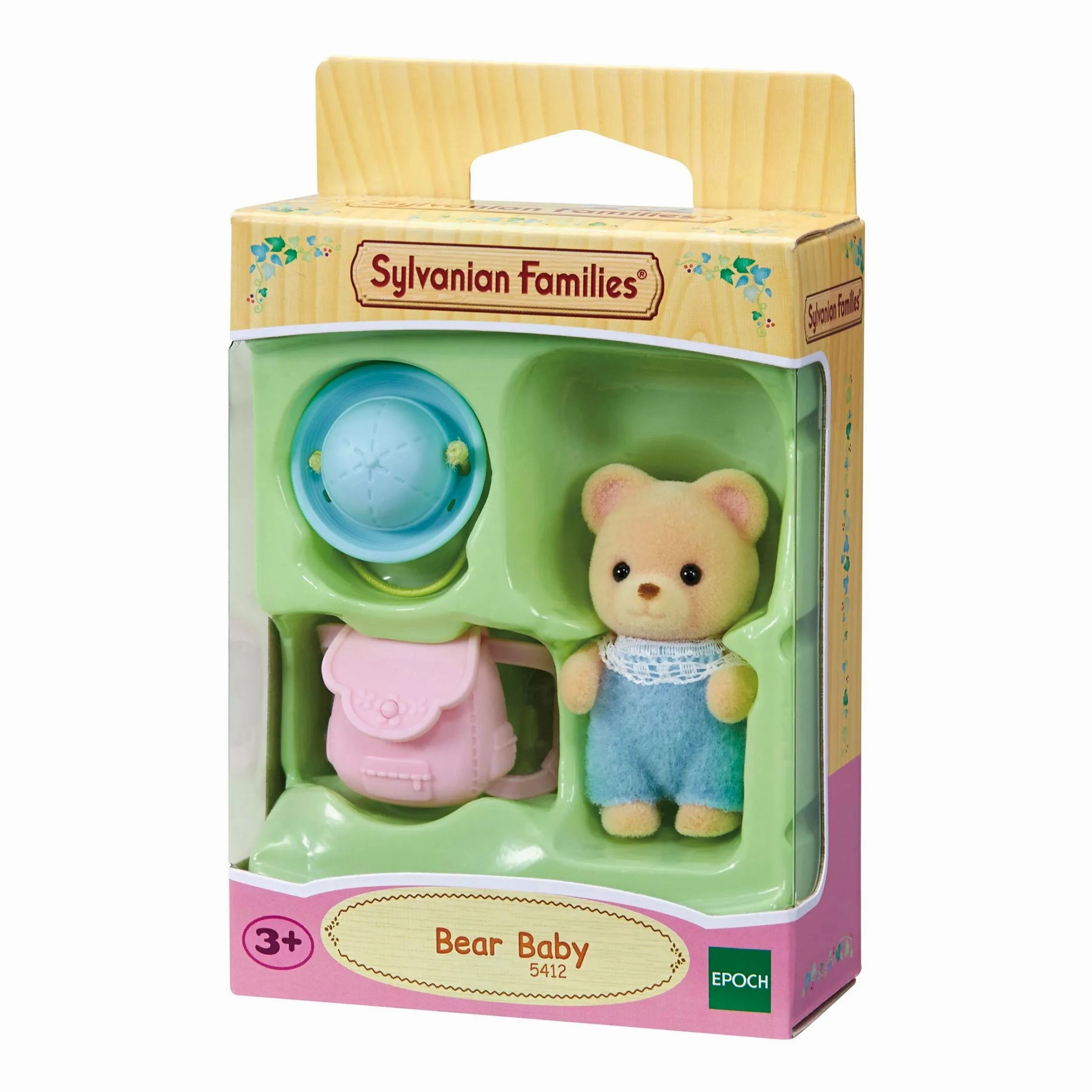 Sylvanian Families Bear Baby Figure Emerging Brand