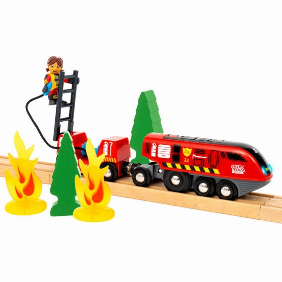 Smart Tech Fire Rescue Set Frightening Decorations