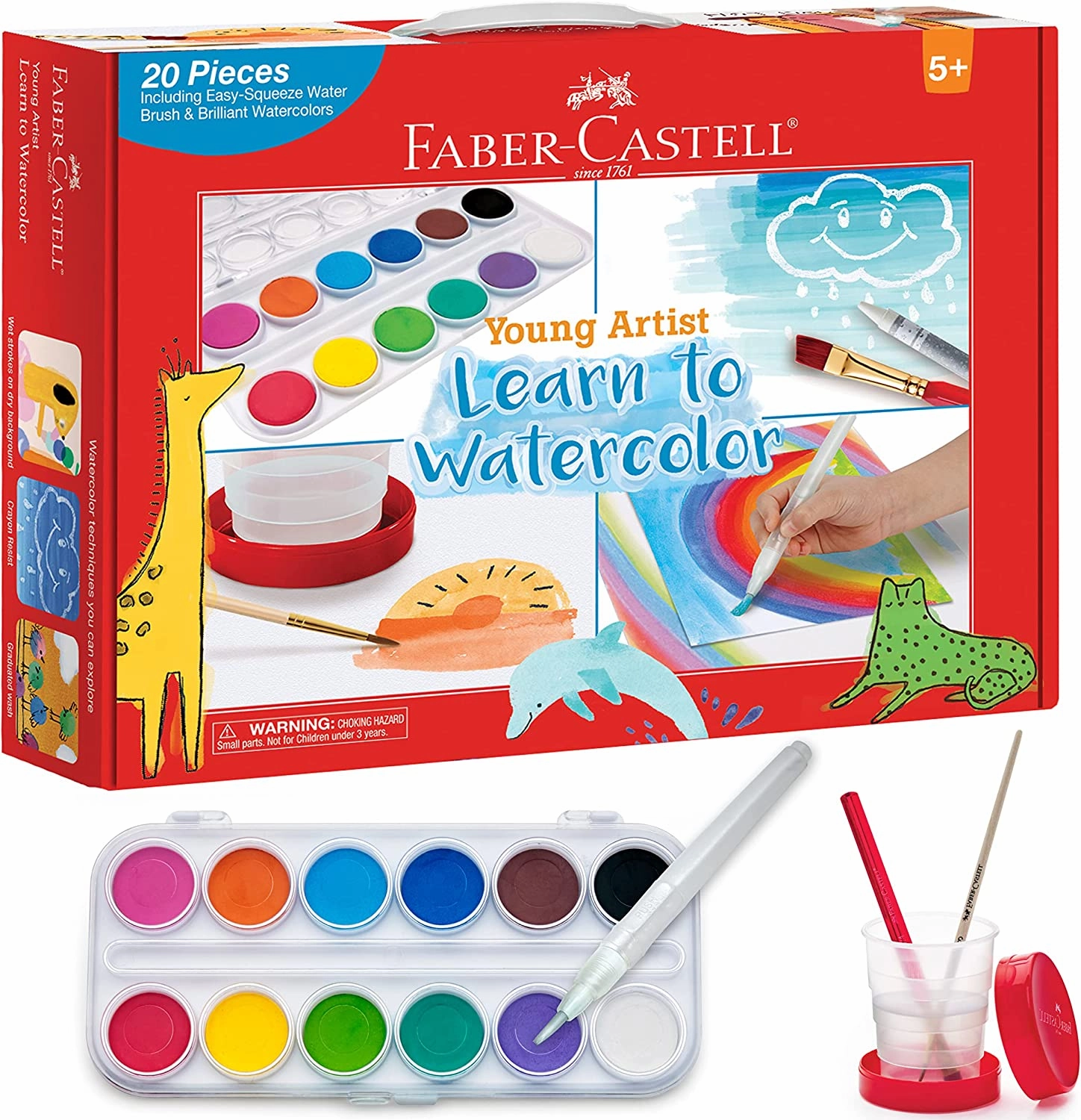 Charming Treats Young Artist Learn To Watercolor Set