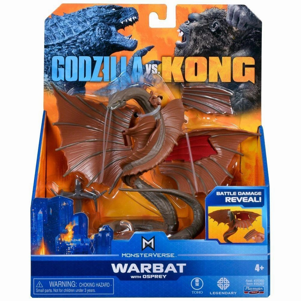 Monsterverse Godzilla vs Kong 15cm Hollow Earth Monsters Warbat with Osprey cultural festival