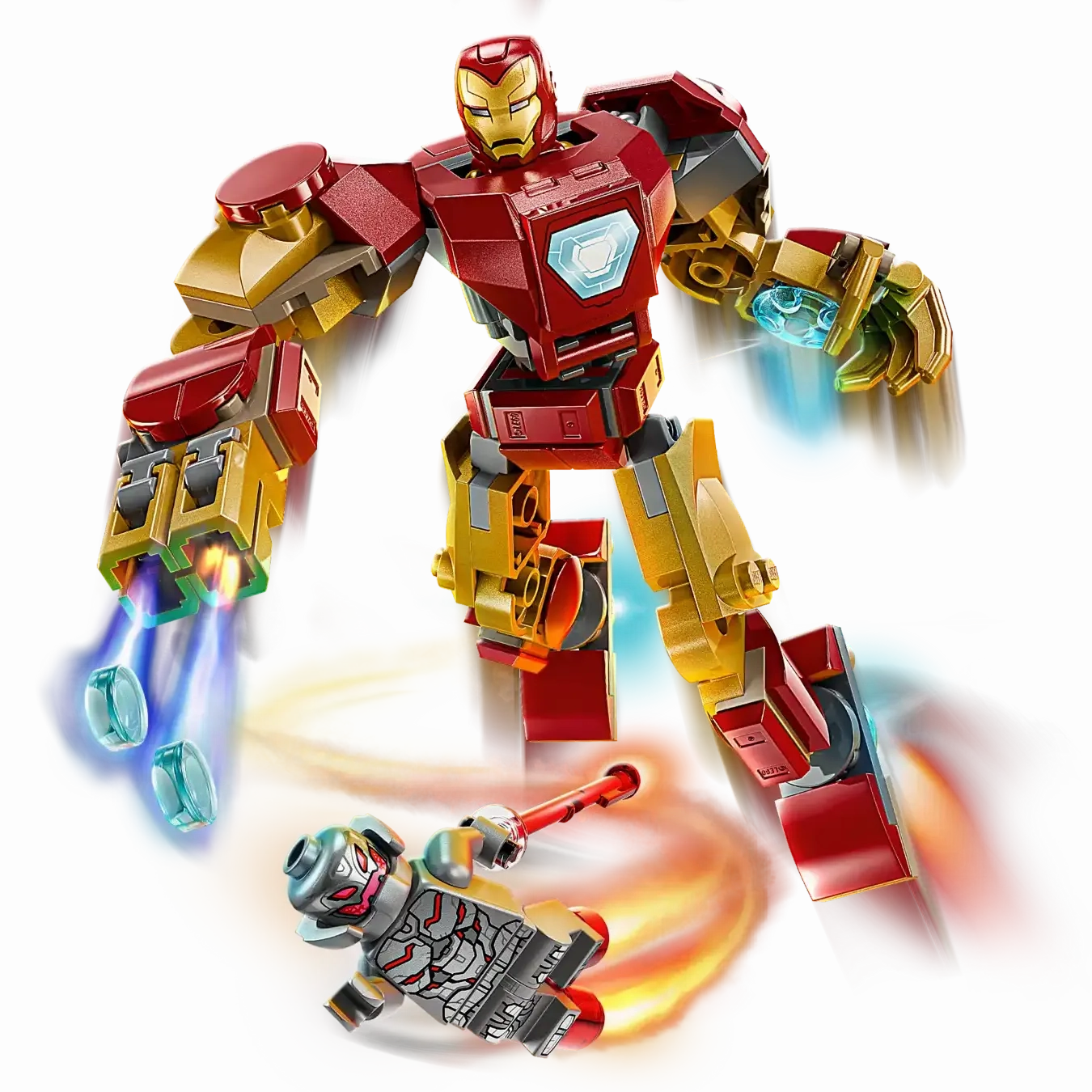 LEGO MARVEL 76307 Iron Man Mech vs. Ultron Detailed Figure