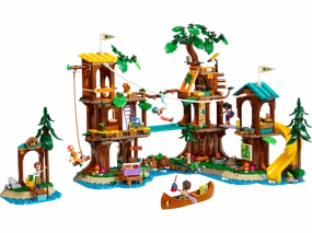Articulated Joints app connected LEGO 42631 Friends Adventure Camp Tree House Playset
