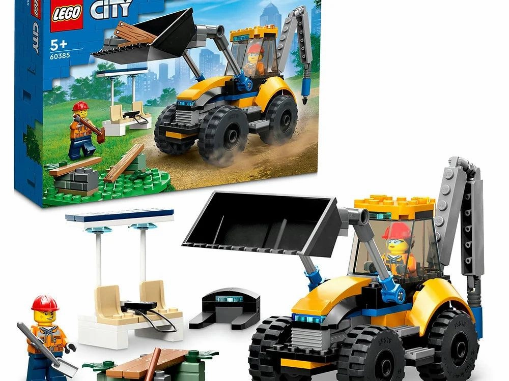 LEGO CITY 60385 Construction Digger Minimalist Home