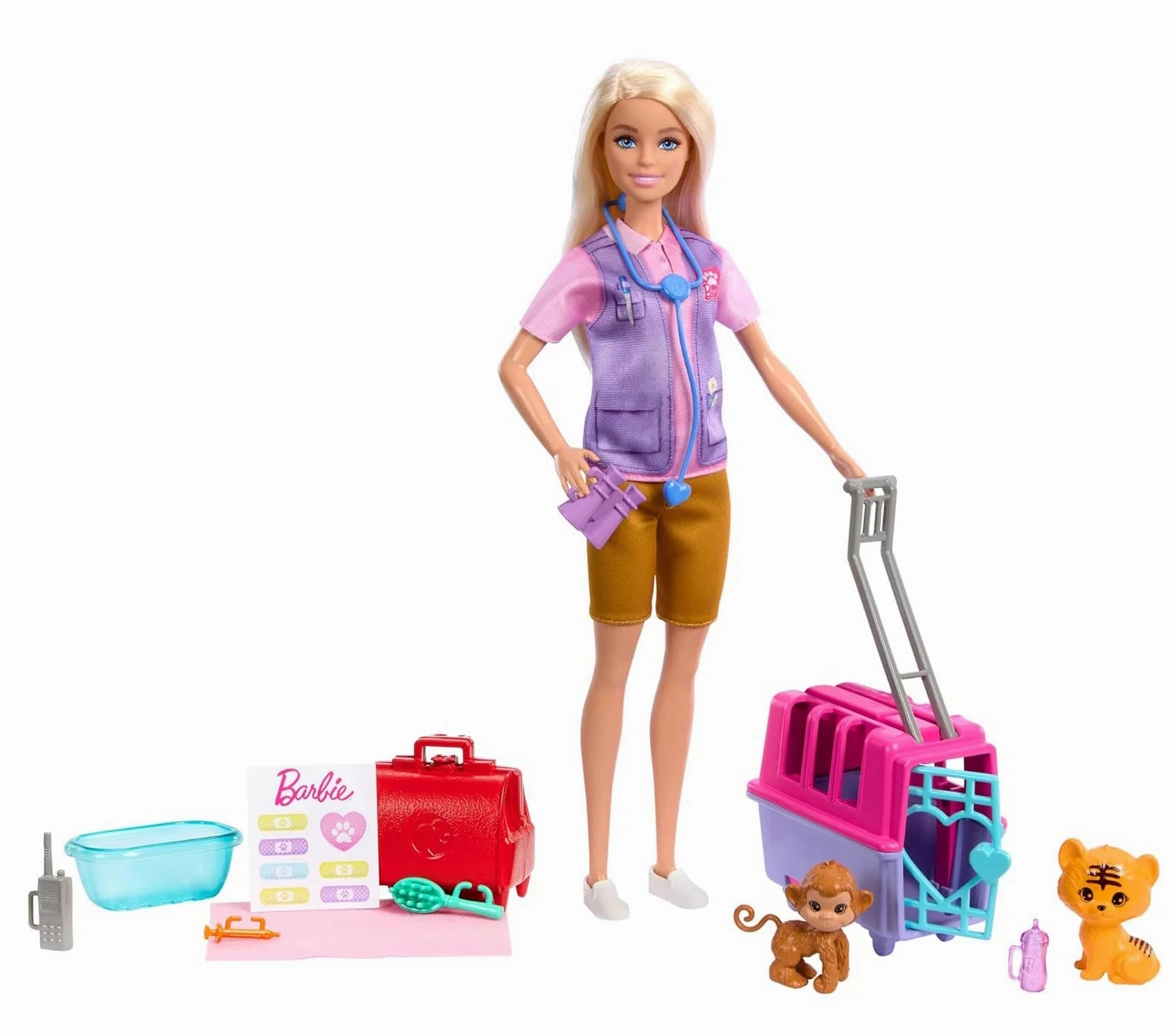 Barbie Careers Doll & Accessories, Animal Rescue & Recovery Playset All Season Collecting Community