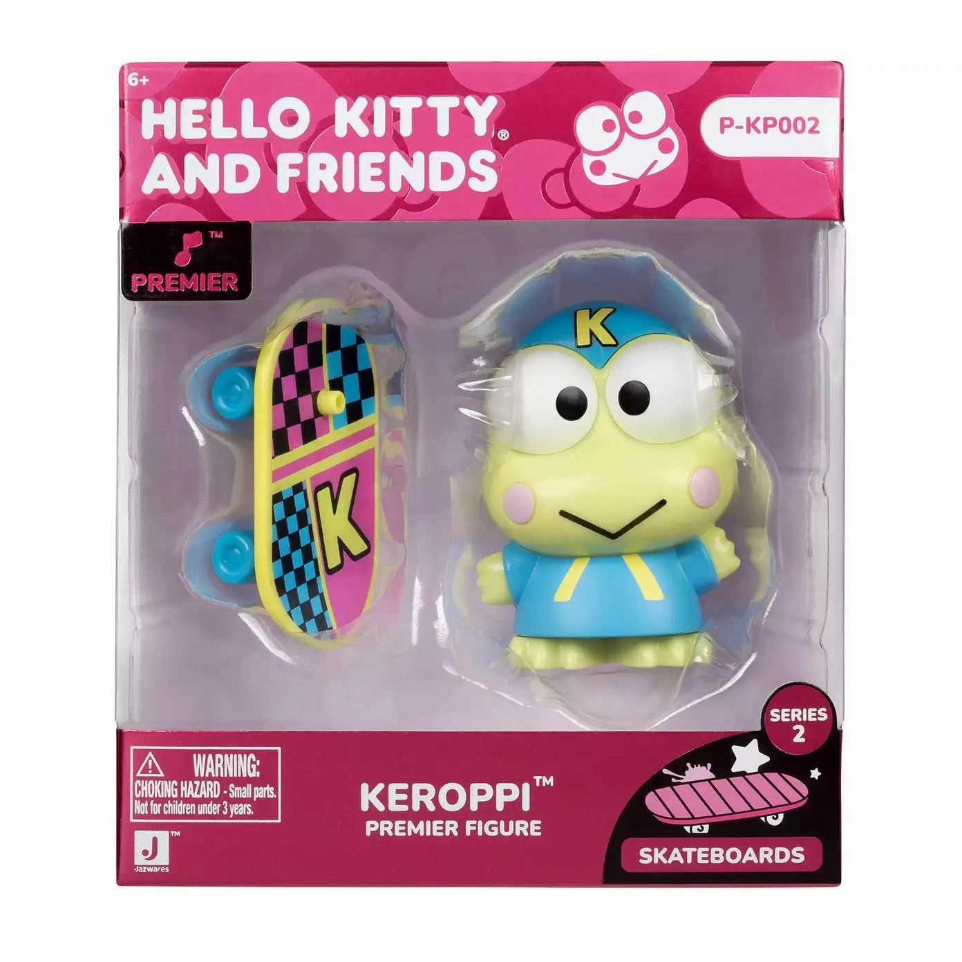 Hello Kitty and Friends Premier 10cm Figure with Skateboard Train Model Insect Model