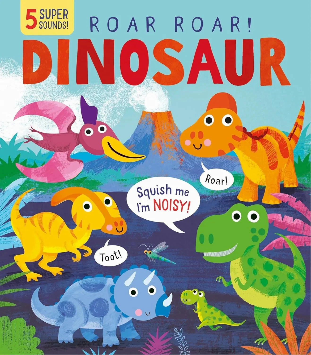Gaming Character My First Touch and Feel Sound Interactive Dinosaur Book