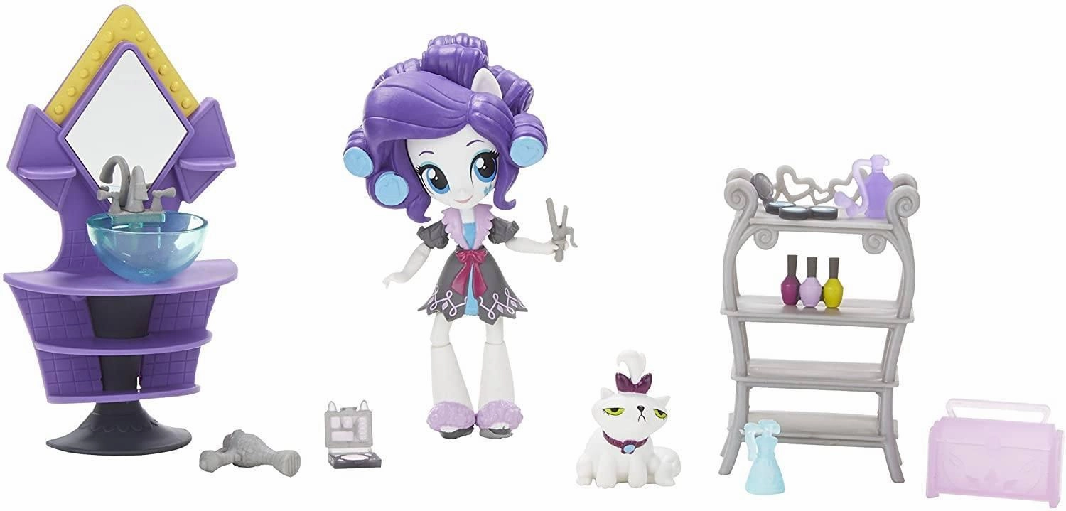 My Little Pony B6039 Rarity Slumber Party Beauty Set PVC Toy Variant Cover
