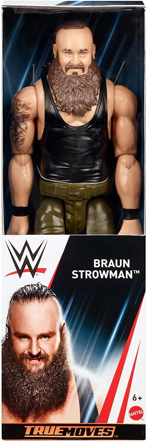 WWE FMJ76 Braun Strowman Undertaker Action Figure 12 inch Sight Craftsperson Small Gadgetry
