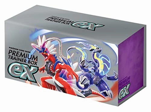 Collectible Drop Display Pokemon Card Game Scarlet & Violet Premium Trainer Box ex