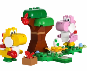 Airplane Replica LEGO SUPER MARIO 71428 Yoshis' Egg-cellent Forest Expansion Set