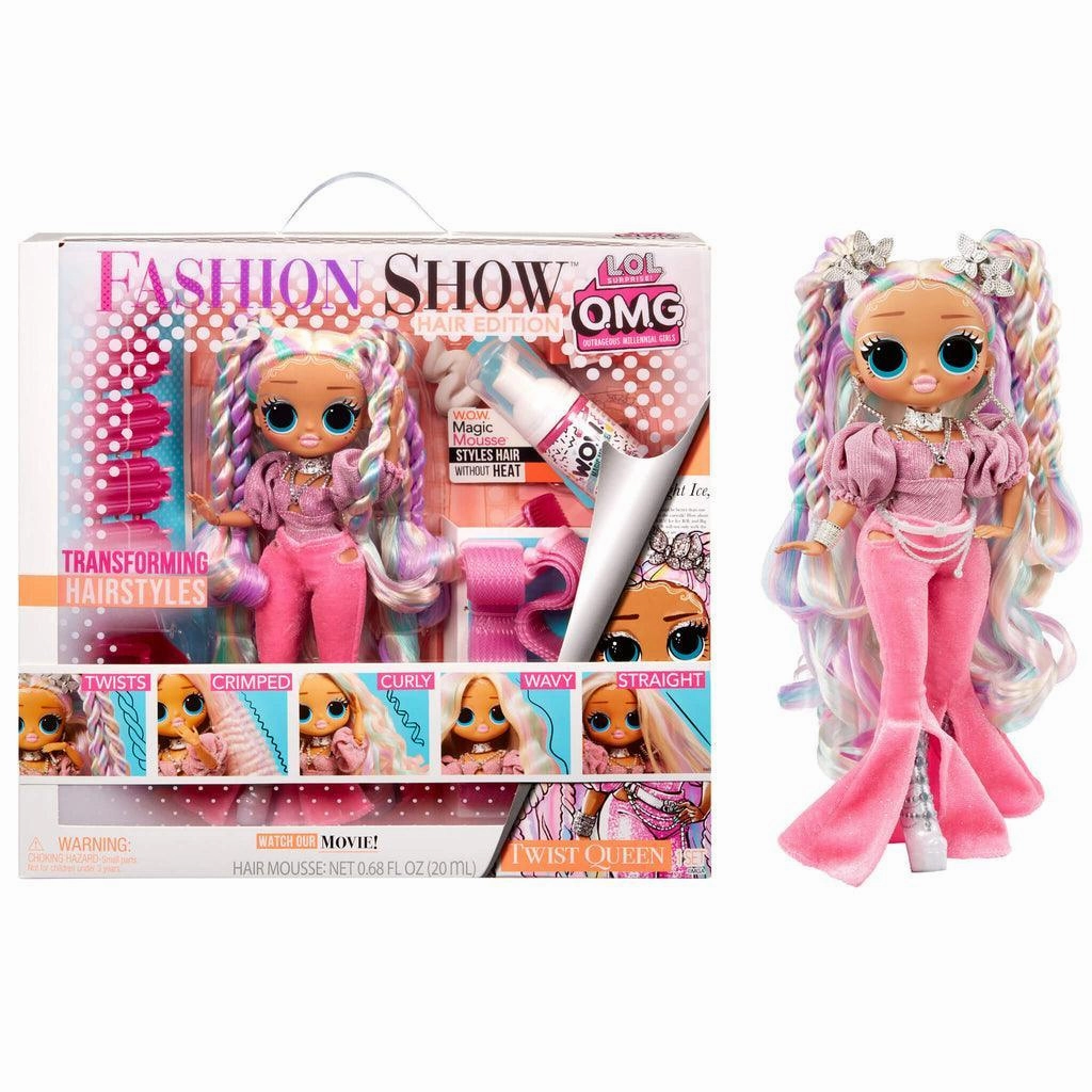 LOL Surprise OMG Fashion Show Hair Edition Twist Queen Fashion Doll Valentine Gift Collectors Item