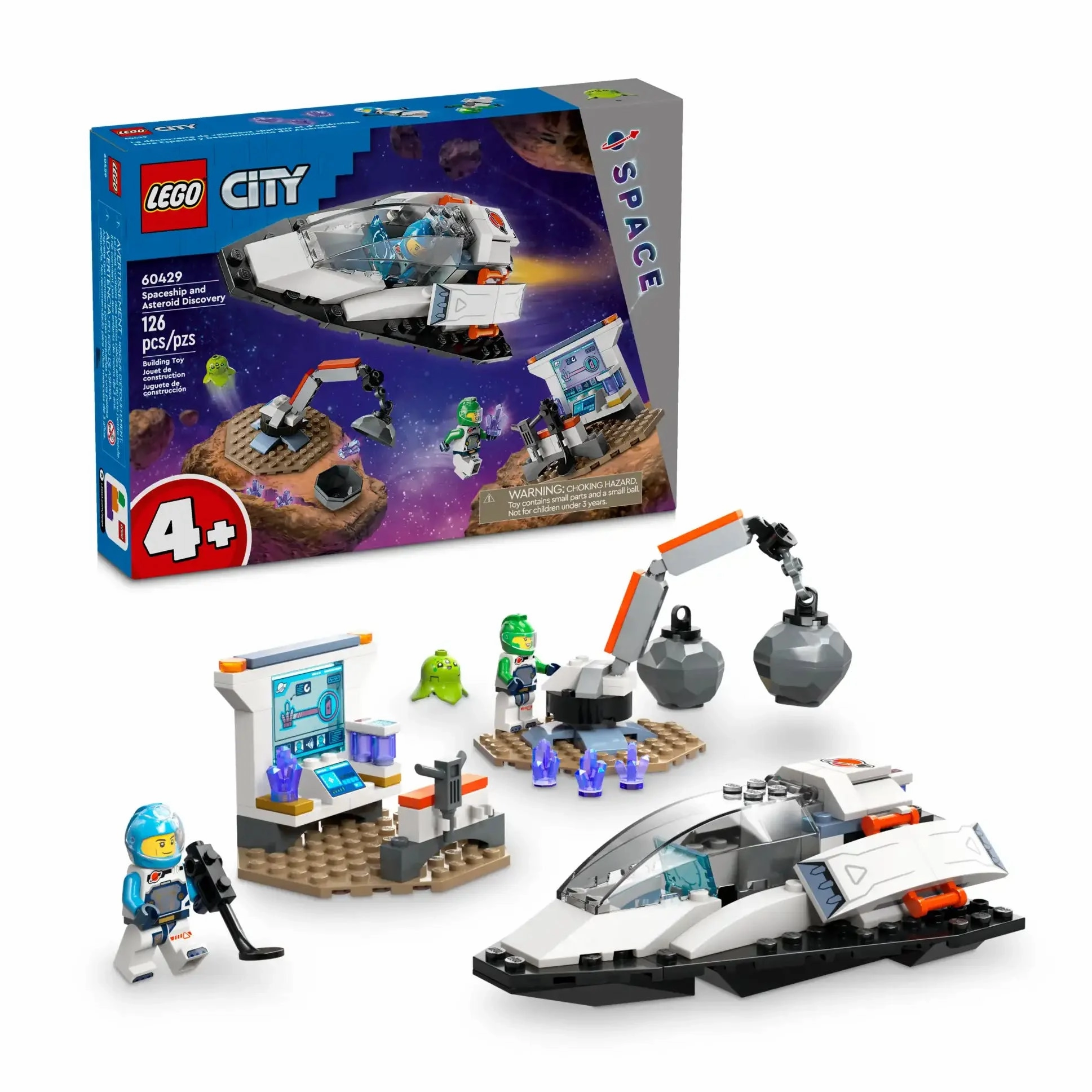Loyal Customer Award Trophy LEGO CITY 60429 Spaceship and Asteroid Discovery