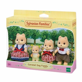 Sylvanian Families Caramel Dog Family Underground Scene