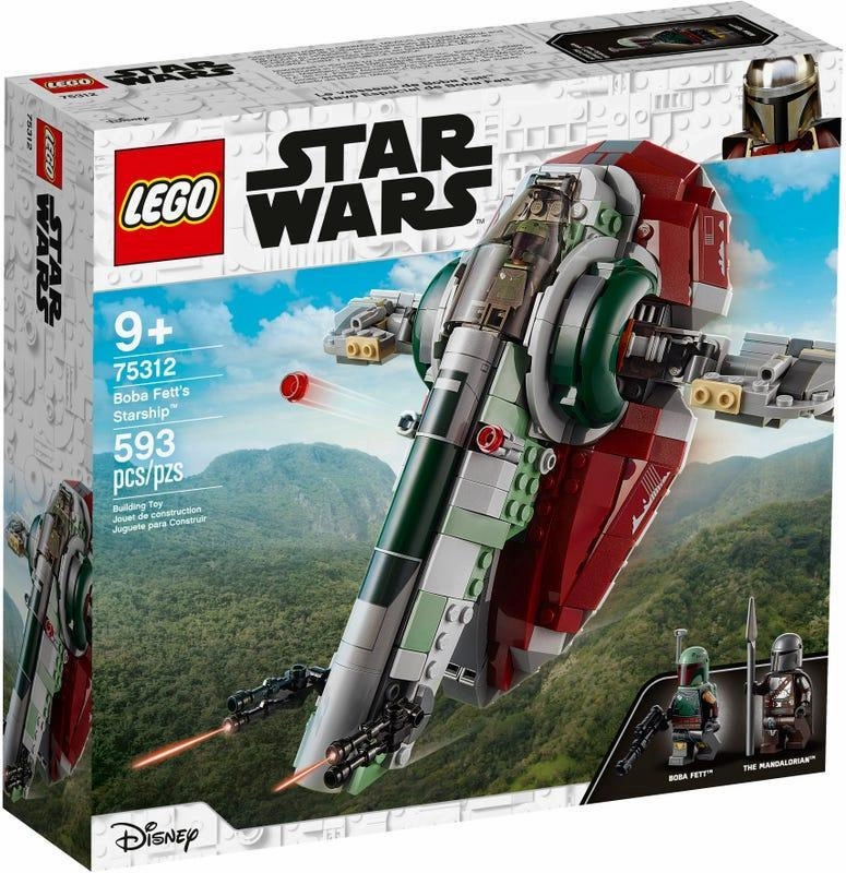LEGO STAR WARS 75312 Star Wars Boba Fett??s Starship Egyptian Art Movie Hero