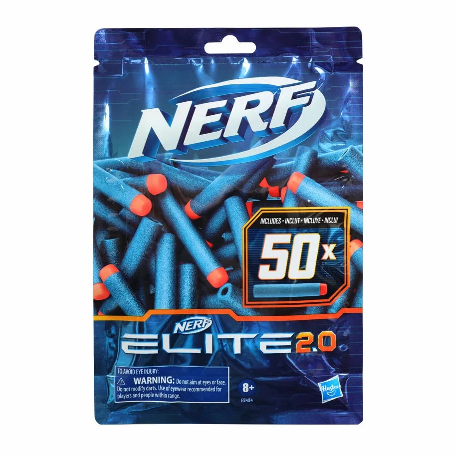 Special Gift Regional Specialty NERF Elite 2.0 Commander RD-6 Blaster 50 Darts Refill Pack