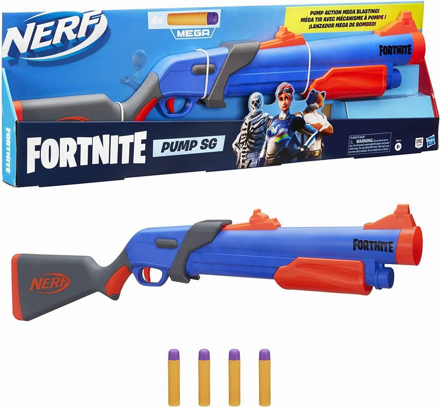 Variant Cover Hidden Gem NERF Fortnite Pump SG Blaster