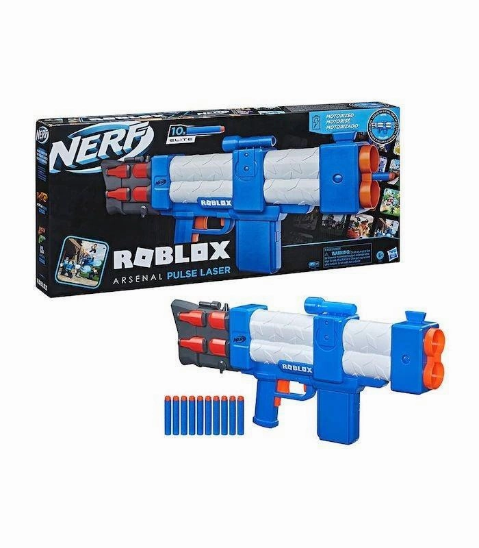 PC Game Contemporary Home NERF Roblox Arsenal Pulse Laser Motorized Dart Blaster