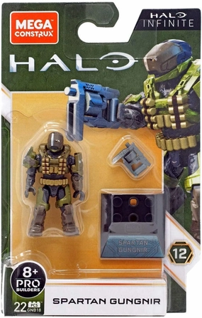 popular brand Halo Mega Construx Halo Infinite Spartan Gungnir Minifigure